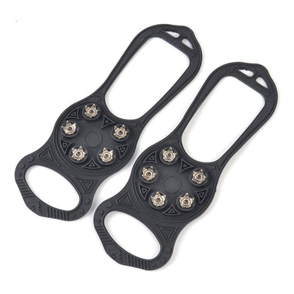 Crampones antideslizantes para hielo con 5 puntas