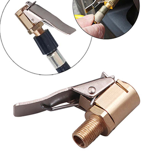 Adaptador de mandril para inflador de neumáticos con conexión rápida