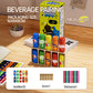 Juguetes para niños que combinan con el color de las botellas