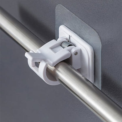 🔥OFERTA ESPECIAL 50 % DE DESCUENTO🔥Soportes ajustables para barras de cortina sin clavos