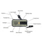 Radio de emergencia solar con manivela para alertas meteorológicas
