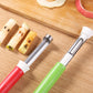 🥳¡OFERTA TOP 2026! 🥳💞¡Más de 50K vendidos! 🔪🛒 ¡Compra 1 y llévate 1 GRATIS + 50 % de DESCUENTO! La Herramienta de Cocina 2 en 1: Descorazona y Pela con un Solo Giro. ¡Utensilio para Frutas de Acero Inoxidable! 🍎⏱️