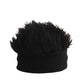 Gorra con Peluca Estilo Hip-Hop Unisex