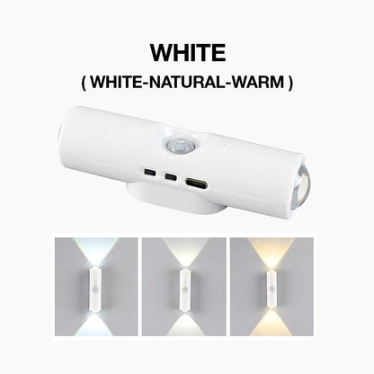 ✨ Luz magnética inteligente con sensor de movimiento e iluminación RGB – Ambiente personalizable 🌈💡
