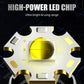 Linterna LED recargable P50 con zoom ajustabl