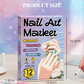 ✨ Marcadores de nail art de doble punta – set de rotuladores para uñas