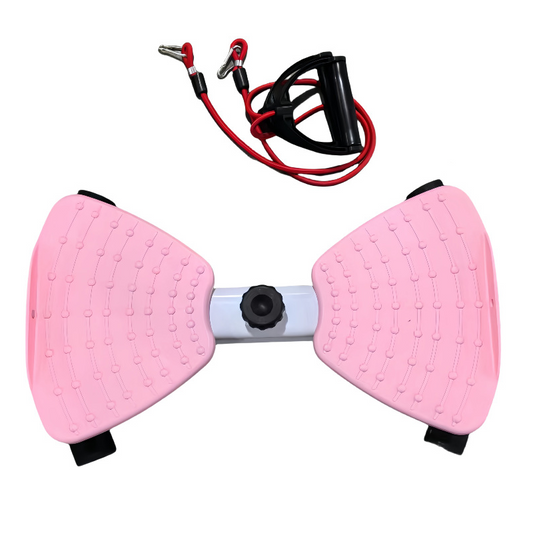 🔥 ¡50% DE DESCUENTO AHORA! Máquina compacta de step con giro para cardio – entrenamiento de cuerpo completo de doble acción con bandas de resistencia ✨💪
