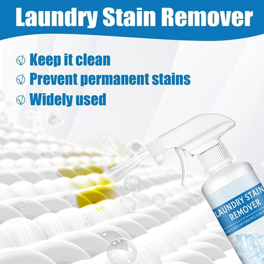 Spray potente quitamanchas para rop