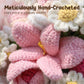 🎁 ¡Oferta especial: 50% de descuento por el Día de la Madre!💖Ramo de flores de crochet hecho a mano💐✨