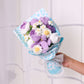 🎁 ¡Oferta especial: 50% de descuento por el Día de la Madre!💖Ramo de flores de crochet hecho a mano💐✨