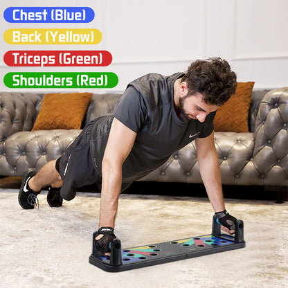 💪 Tabla multifuncional plegable para flexiones – ¡Transforma tu entrenamiento en cualquier momento y en cualquier lugar! 🏋️‍♂️