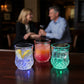 Vaso con Luz LED que se Activa con Líquido