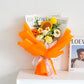 🔥【¡Oferta especial por el Día de la Madre!】🔥Delicado ramo de flores de ganchillo hecho a man