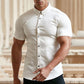 👔 ¡50% DE DESCUENTO AHORA! ✨ Camisas sin plancha para hombre – sin arrugas, cómodas todo el día y perfectas para negocios o uso casual 👕