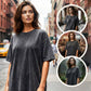 Camiseta oversize con lavado vintag