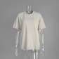 Camiseta oversize con lavado vintag