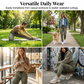 Pantalones jogger con múltiples bolsillos para muje