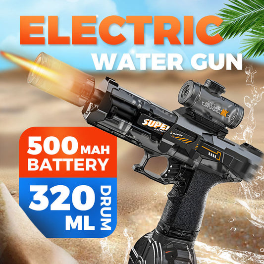 Pistola de agua eléctrica recargable
