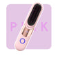 🔥PROMOÇÃO 🔥 Pente alisador de cabelo iónico anti-queimaduras com 3 temperaturas