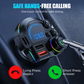 📻 ¡50% DE DESCUENTO AHORA! 🚗 Transmisor FM Bluetooth universal para coche con doble puerto – Música inalámbrica, llamadas manos libres y cargador USB dual 🔌