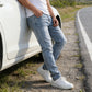 📢📢 ¡50% DE DESCUENTO! ⏰ Jeans modernos slim fit elásticos para hombr