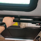Manija de aluminio para puerta mosquitera de autocaravana