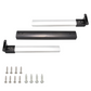 Manija de aluminio para puerta mosquitera de autocaravana