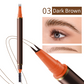 🎁 ¡Oferta por tiempo limitado! Compra 2 y llévate 1 gratis ✨ Lápiz líquido para cejas de doble punta con aplicador de 2 horquillas