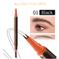 🎁 ¡Oferta por tiempo limitado! Compra 2 y llévate 1 gratis ✨ Lápiz líquido para cejas de doble punta con aplicador de 2 horquillas