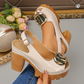 👡 ¡50% DE DESCUENTO! ✨ Sandalias peep toe elegantes con tacón y hebilla – con estilo, cómodas y perfectas para cualquier ocasión