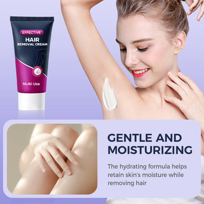 💧 Crema depilatoria suave y eficaz de uso múltiple 💗 Consigue una piel suave y hermosa sin esfuerz