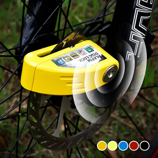 🔒 Candado de disco con alarma para motocicleta | Seguridad inmediata y potente efecto disuasorio – 50% de descuento, disponibilidad limitad