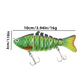 🎣 ¡50% DE DESCUENTO! 🐟 Señuelo de pesca natatorio biónico multisegmentado – Movimiento realista, diseño atractivo e ideal para capturar peces grandes 🌊