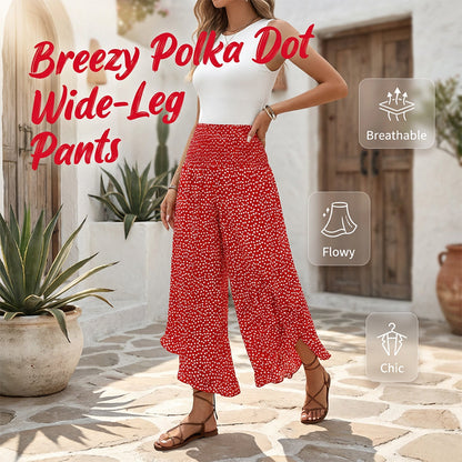 ⏳ Oferta por tiempo limitado ⏰ Pantalones de pierna ancha de cintura alta para mujer – estilizan, cómodos y elegantes