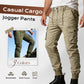 Pantalones jogger cargo casuales para hombre con bolsillos