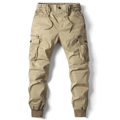 Pantalones jogger cargo casuales para hombre con bolsillos