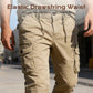 Pantalones jogger cargo casuales para hombre con bolsillos