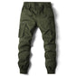 Pantalones jogger cargo casuales para hombre con bolsillos