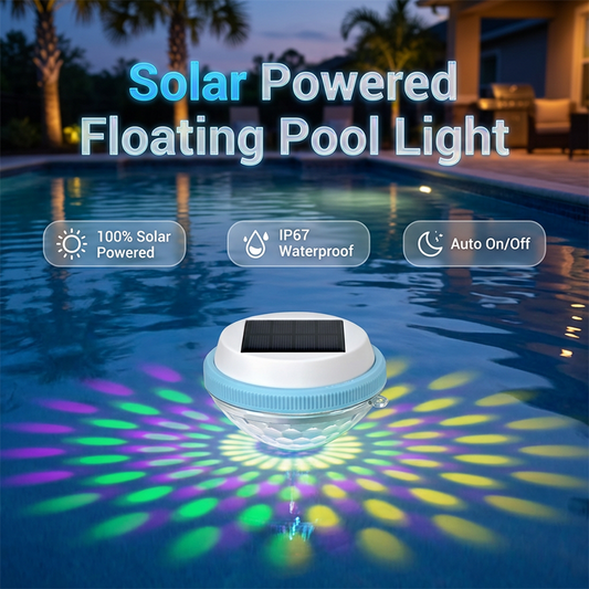 📉 ¡Bajan los precios! Consíguelo antes de que se agote 🏃‍♂️ Luz LED solar flotante para piscina