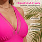 Conjunto tankini peplum para mujer con parte inferior