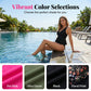 Conjunto tankini peplum para mujer con parte inferior