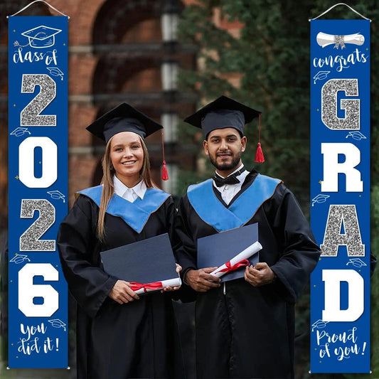 🔥🔥 OFERTA CALIENTE 🔥🔥 Banners para porche de graduación Clase 2026
