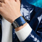 Reloj deportivo de carreras, reloj deportivo de lujo para hombre de estilo de carreras