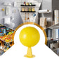 Trampa adhesiva para moscas de la fruta en forma de bola con soporte y LED