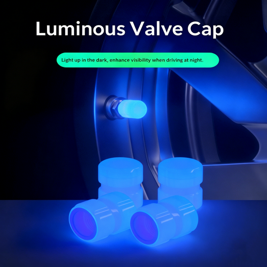 Tapones de válvula para neumáticos luminosos (juego de 4)