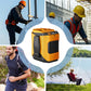 Ventilador de cintura multifuncional de 6000 mAh con 100 velocidades y linterna