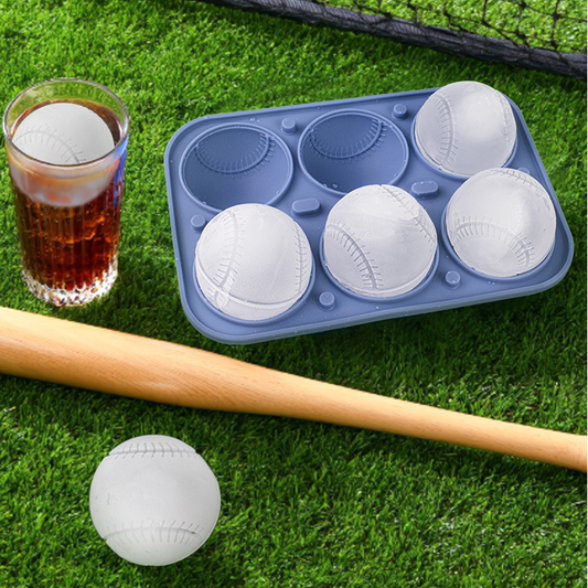 Molde de Silicona para Hielos de Pelota de Béisbol