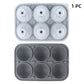 Molde de Silicona para Hielos de Pelota de Béisbol