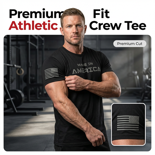 Playera para Hombre Corte Atlético y Cuello Redondo