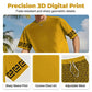 💛 Conjunto deportivo para hombre de manga corta con estampado gráfico amarillo